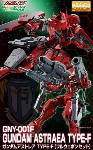ＭＧ 1/100 ガンダムアストレア TYPE-F（フルウェポンセット）/アヴァランチダッシュユニット