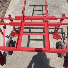 商談中。値下げしました。農業 機械 人力 マルチング 張付器械 日本人