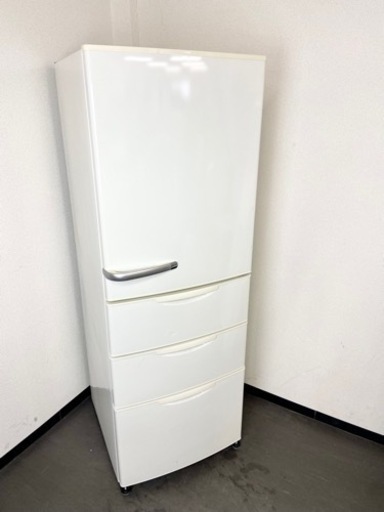 激安‼️真ん中2段フリーザー 13年製 355L AQUA4ドア冷蔵庫AQR-361B