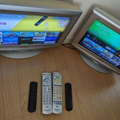 【ネット決済】17インチテレビ２台、アマゾンFireTV２個のセット