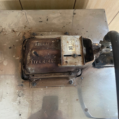 祭りに大活躍❗️最終値下げ‼️業務用！イカ焼き器❗️リンナイ❗️