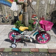 【2410】幼児車　ブリヂストン　16インチ　8,300円（防犯...