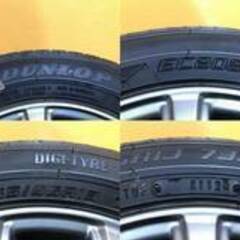 No.815　ダンロップ　EC202　タイヤ 2020年製　13インチ 155/65R13　軽自動車サイズ　ホイール付　4本セット