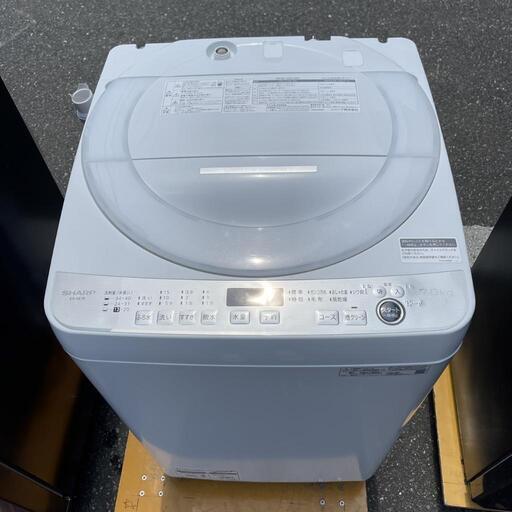 全自動洗濯機 シャープ ES-GE7E 7kg【3ヶ月保証★送料に設置込】自社配送時代引き可※現金、クレジット、スマホ決済対応※