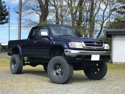車検あり 超リフトアップ ハイラックス 10万キロ 4wd ワイドボディ ピックアップ Mtタイヤ 新堂 三沢のその他の中古車 ジモティー