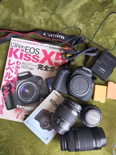 一眼レフカメラ Canon EOS Kiss X5
