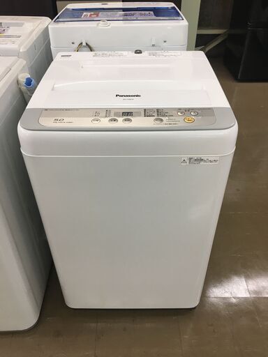 中古品 パナソニック 洗濯機  NA-F50B10