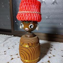 昭和  レトロ   木製人形  骨董