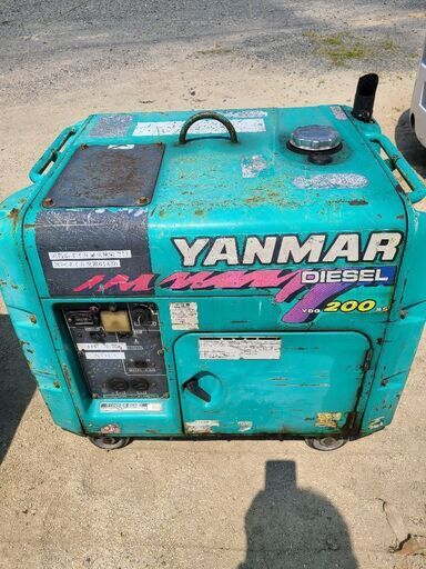 ヤンマー　ディーゼル　発電機5台