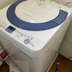 2013年製 洗濯機｜シャープ(SHARP) ES-T706-A