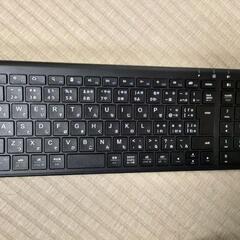 【中古美品】Bluetoothキーボード ブラックIC-BK22...