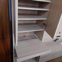 すえ木工 壁面テレビボード3点セット　マテリア　2017年モデル【愛品倶楽部柏店】