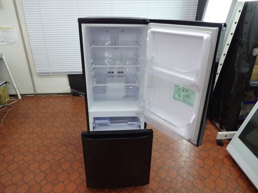 ID 005075　冷蔵庫　２ドア　三菱　146L　２０１９年製　MR-P15D-B