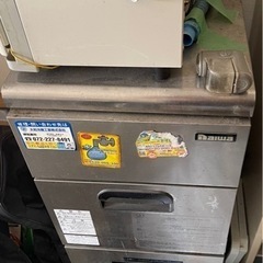【ネット決済・配送可】製氷機、冷蔵庫、ショーケース、おしぼりウォーマー