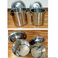 期間値下げ☆まとめ買】鍋・寸胴・レードル・バットetc ステンレス製