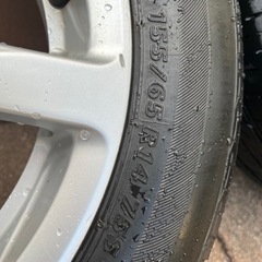 美品過ぎる‼️ブリジストン・ダイハツ純正アルミ タイヤ付き ほぼ新品⭐️早い者勝ち‼️