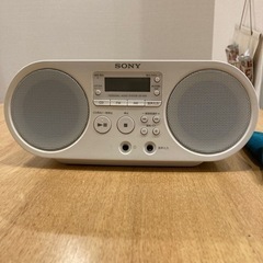 ソニーCDラジオプレイヤー　ZS-S40