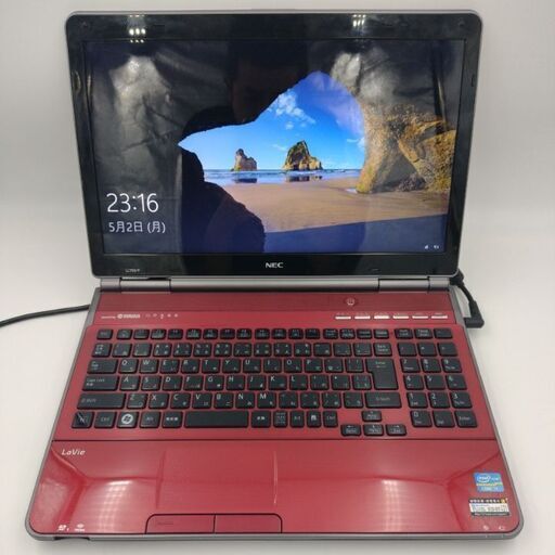 NEC 第2世代Core i7搭載 高速SSD240G メモリ8G CD/DVD/BD読み書き 大画面15.6インチ テンキー  HDMI USB 3.0 Wifi対応 　#1505465