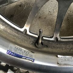 中古　WORK　ワーク　XSA　イクサ　戦　5.5J インセット+42 4本　Oディスク　PCD100 4穴　　165-45-16　タイヤおまけ