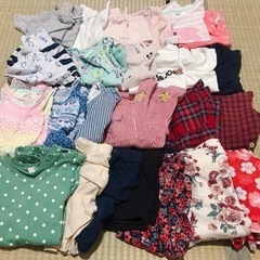 女の子　90㎝　2歳児台　H&M、UNIQLO 35点