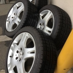 ベンツ スタッドレス バリ山 225/45R17