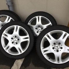 ベンツ スタッドレス バリ山 225/45R17