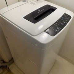 単身用　洗濯機　2015年製ハイアール 4.2kg 【引き取り限定】