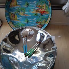 スチールパン、スチールドラム（ダブルセカンドパン）　売ります