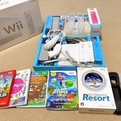 Wii本体 + ゲームソフトなど全て込み！