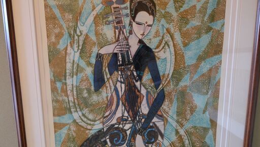 版画 シルクスクリーン 丁 紹光（ティン・シャオカン）(Ting