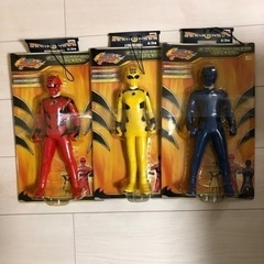 新品未開封　3体セット②獣拳戦隊ゲキレンジャー ビッグサイズソフ...