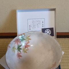 菓子鉢です。(京焼、清水焼の未使用品)