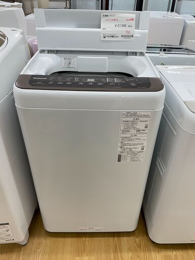 洗濯機　Panasonic　NA-F70PB13　2020年製  SJ138
