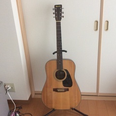 モーリスアコースティックギターMD502 ギタースタンド付き