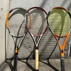 【ネット決済】Wilson テニスラケット 3本