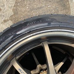 RAYS ホイールタイヤ4本セット　18インチ