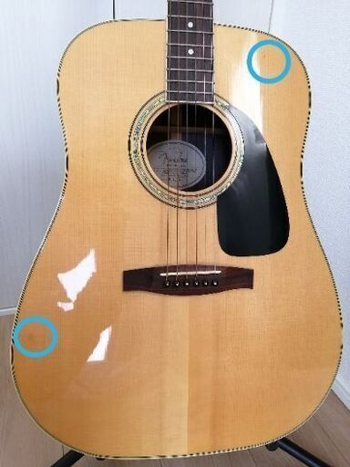 希少】Fender(フェンダー)SAC-05 アコースティックギター（小物