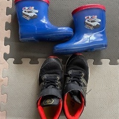 靴と雨靴セット