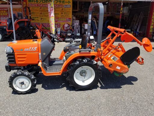 引取限定】クボタ トラクター GB115 10.5馬力 約394時間 GB110