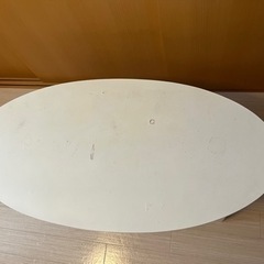 【無料！！】木製ローテーブル（白）