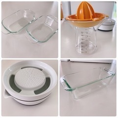 （取引中）調理器具（パイレックス、イワキ、OXO、キントー）