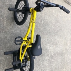 アーレスBMX 16インチ　イエロー