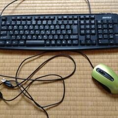 PCキーボードとマウス