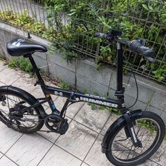 【ネット決済】Hummer折りたたみ自転車Black