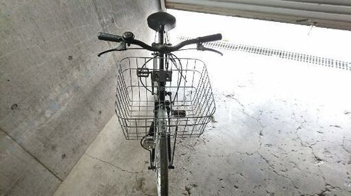 自転車中古 CADALORA カゴ鍵付き タイヤ27インチ