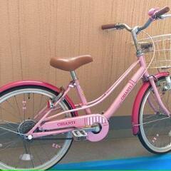 【取引中】子供用自転車（ピンク）小学校低学年くらいに最適