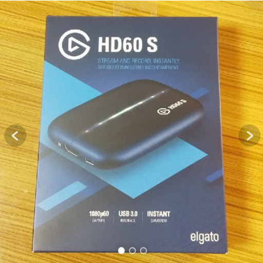 Elgato HD60S ゲーム、キャプチャーボード　エルガート、配信、実況 Game Capture