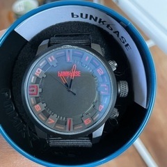腕時計　bunkbase 電池切れ　替えベルト付き