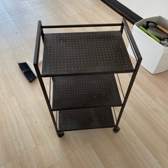 キッチンラック ダークブラウン「無料」IKEA