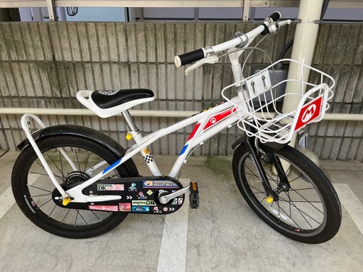 子供 自転車 18インチ マリオカート